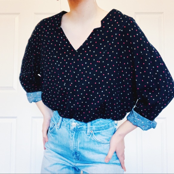 Flower print blouse - Picture 1 of 4
